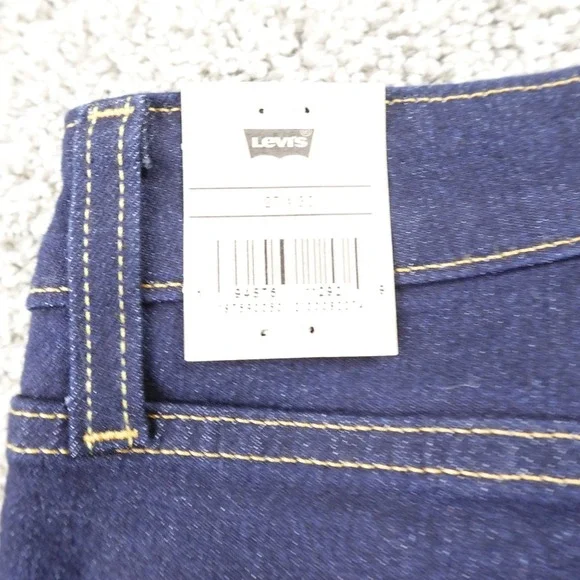 NEW Levis Jeans Womens 27 Blue Denim Pants 725 High Rise Boot Stretch Western - Picture 14 of 15